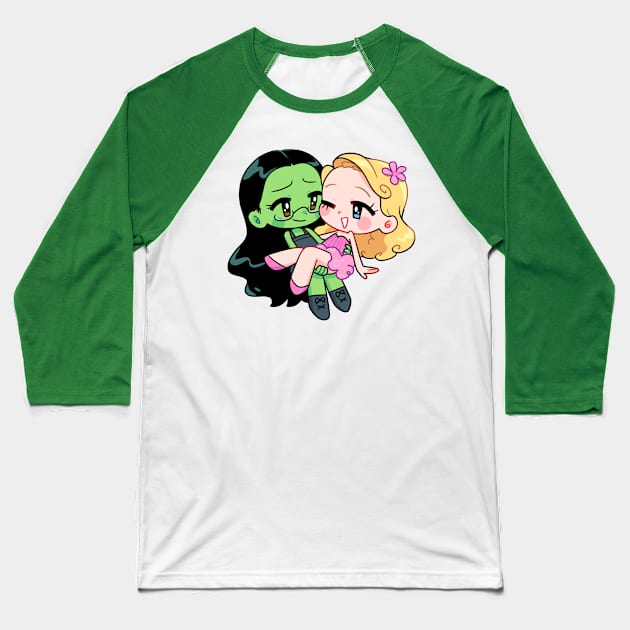 Gelphie Chibis Baseball T-Shirt by scrims